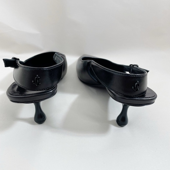 Jimmy Choo Amel 50 Nappa Sling Back Pumps - Picture 9 of 11